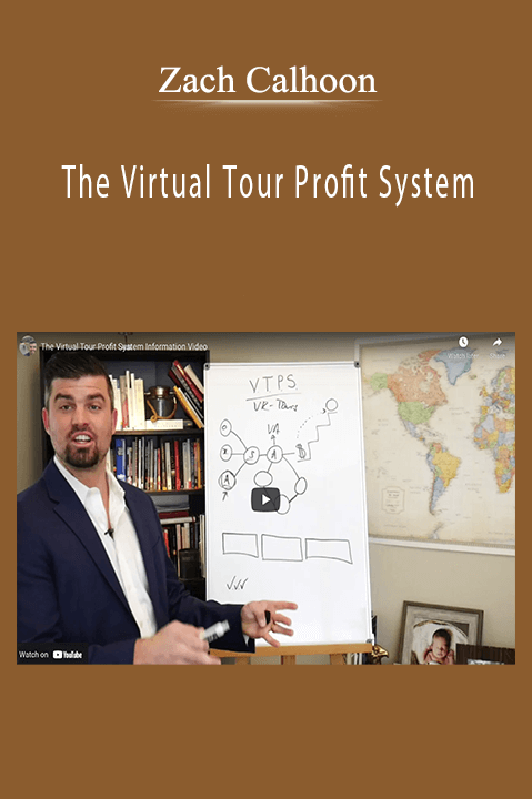 Zach Calhoon’s course teaches how to build a profitable virtual tour business through expert strategies.