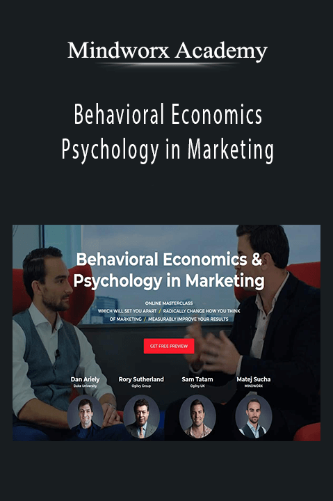 Mindworx Academy teaches how to apply behavioral economics and psychology to improve marketing strategies and drive success.